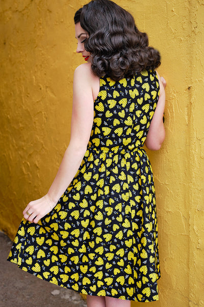 Honey Hives Vintage Dress