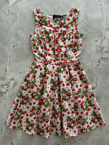 Elizabeth Dress in Strawberries