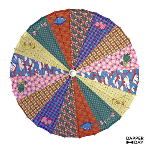 'Prehistoric Patchwork' Parasol